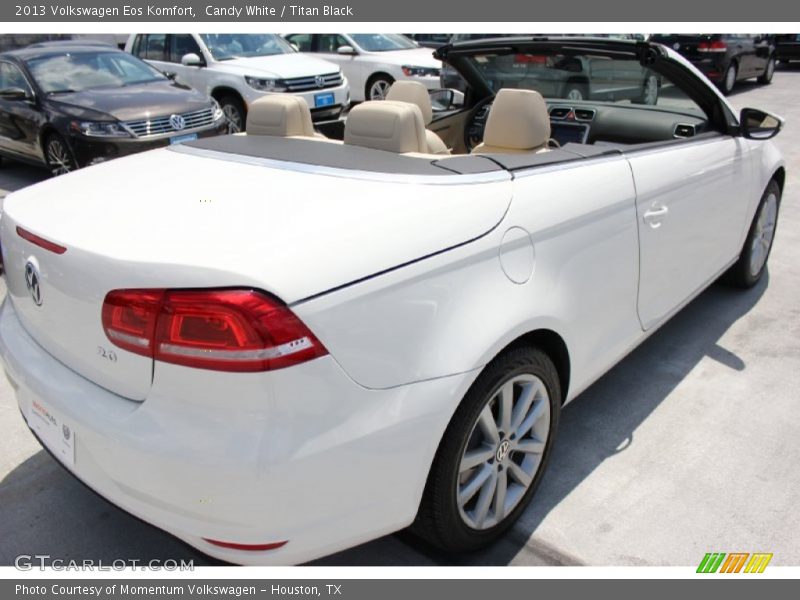 Candy White / Titan Black 2013 Volkswagen Eos Komfort