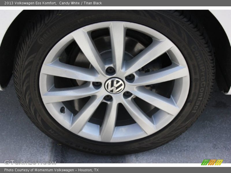 Candy White / Titan Black 2013 Volkswagen Eos Komfort