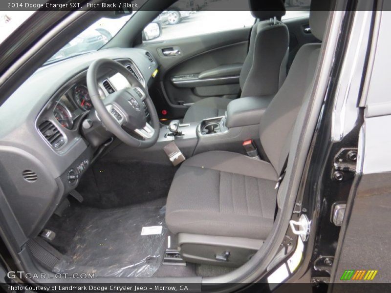 Pitch Black / Black 2014 Dodge Charger SXT