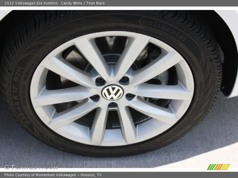 Candy White / Titan Black 2013 Volkswagen Eos Komfort