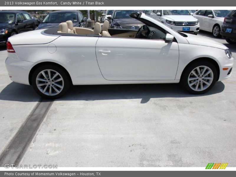 Candy White / Titan Black 2013 Volkswagen Eos Komfort