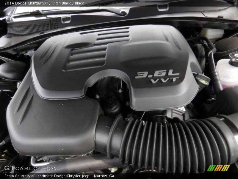 Pitch Black / Black 2014 Dodge Charger SXT