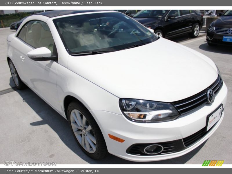 Candy White / Titan Black 2013 Volkswagen Eos Komfort