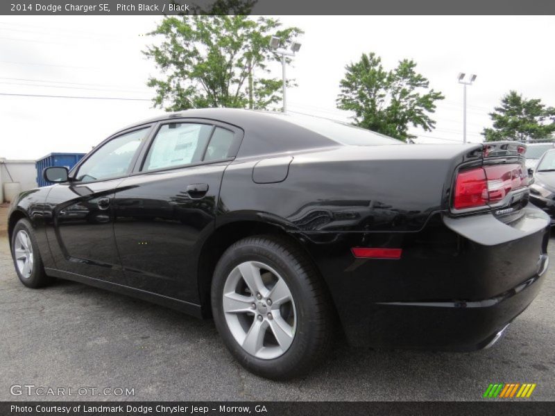 Pitch Black / Black 2014 Dodge Charger SE