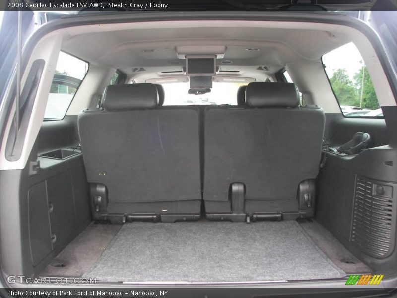 Stealth Gray / Ebony 2008 Cadillac Escalade ESV AWD