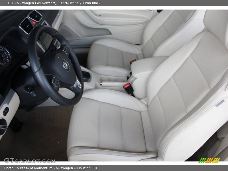 Candy White / Titan Black 2013 Volkswagen Eos Komfort