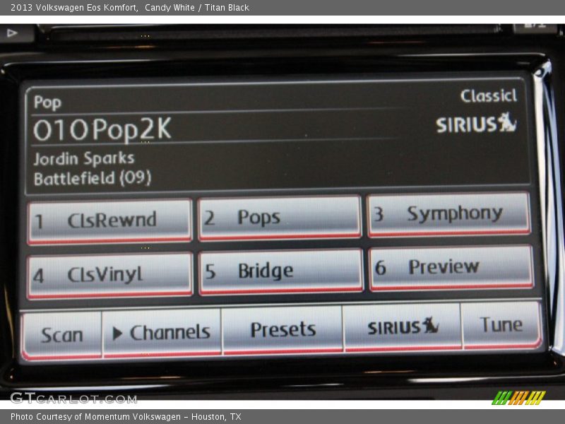 Candy White / Titan Black 2013 Volkswagen Eos Komfort