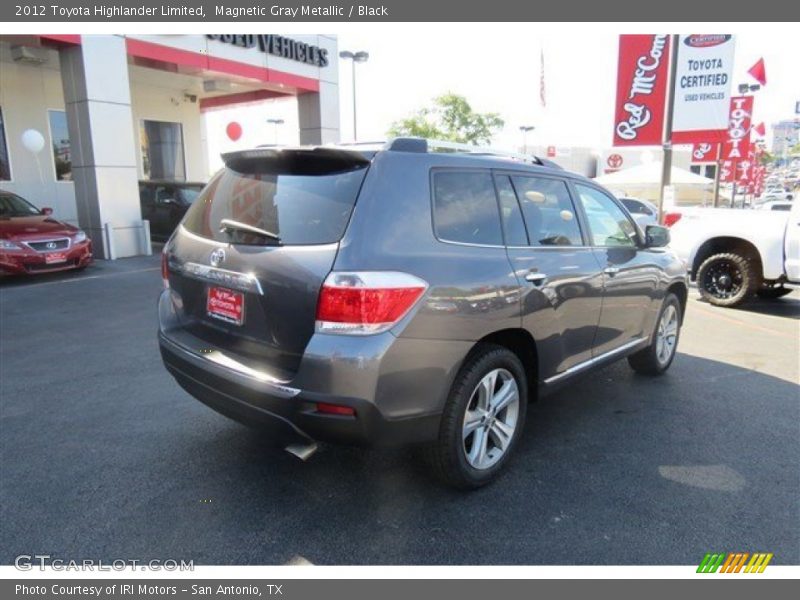 Magnetic Gray Metallic / Black 2012 Toyota Highlander Limited