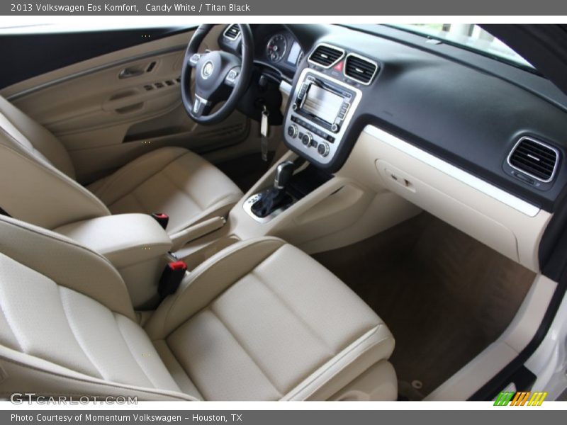 Candy White / Titan Black 2013 Volkswagen Eos Komfort