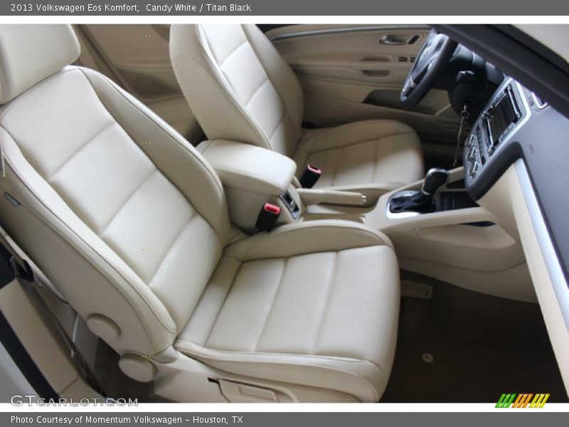 Candy White / Titan Black 2013 Volkswagen Eos Komfort