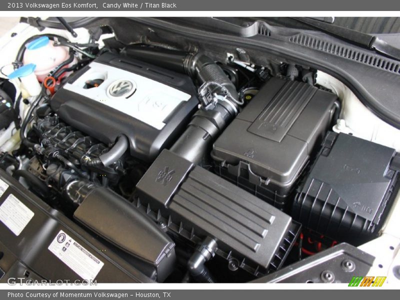Candy White / Titan Black 2013 Volkswagen Eos Komfort