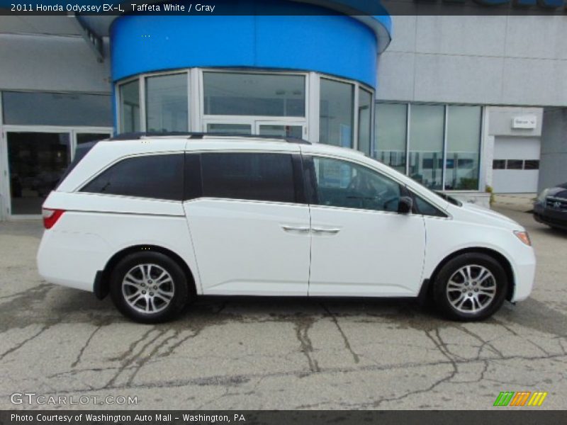 Taffeta White / Gray 2011 Honda Odyssey EX-L