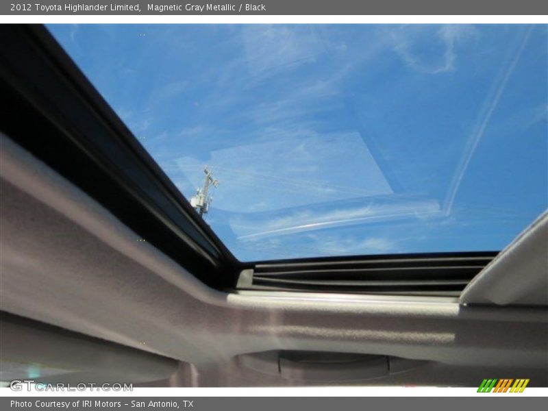 Magnetic Gray Metallic / Black 2012 Toyota Highlander Limited