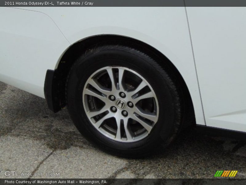 Taffeta White / Gray 2011 Honda Odyssey EX-L