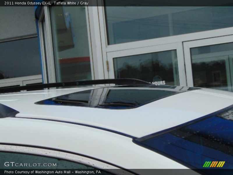 Taffeta White / Gray 2011 Honda Odyssey EX-L