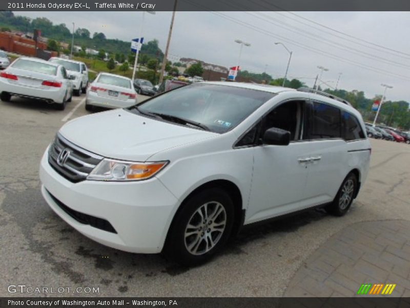Taffeta White / Gray 2011 Honda Odyssey EX-L