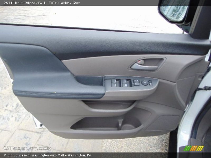 Taffeta White / Gray 2011 Honda Odyssey EX-L