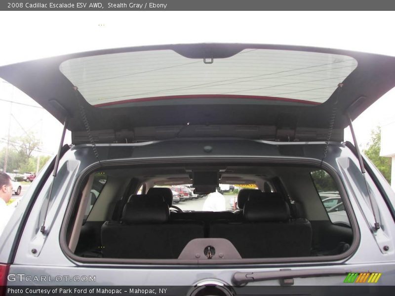 Stealth Gray / Ebony 2008 Cadillac Escalade ESV AWD