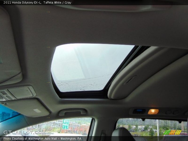 Taffeta White / Gray 2011 Honda Odyssey EX-L