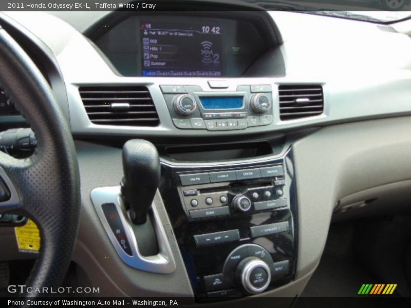 Taffeta White / Gray 2011 Honda Odyssey EX-L