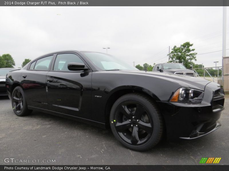 Pitch Black / Black 2014 Dodge Charger R/T Plus