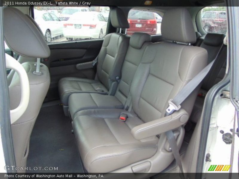 Taffeta White / Gray 2011 Honda Odyssey EX-L