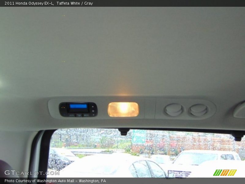 Taffeta White / Gray 2011 Honda Odyssey EX-L