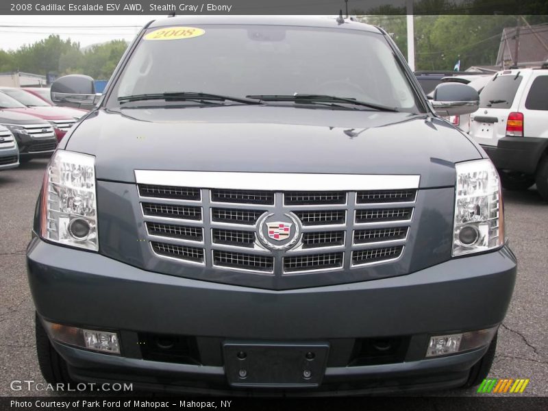 Stealth Gray / Ebony 2008 Cadillac Escalade ESV AWD