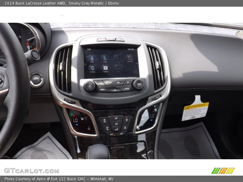 Smoky Gray Metallic / Ebony 2014 Buick LaCrosse Leather AWD