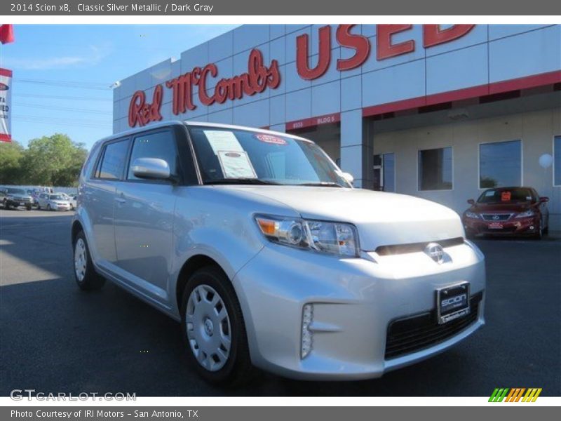 Classic Silver Metallic / Dark Gray 2014 Scion xB