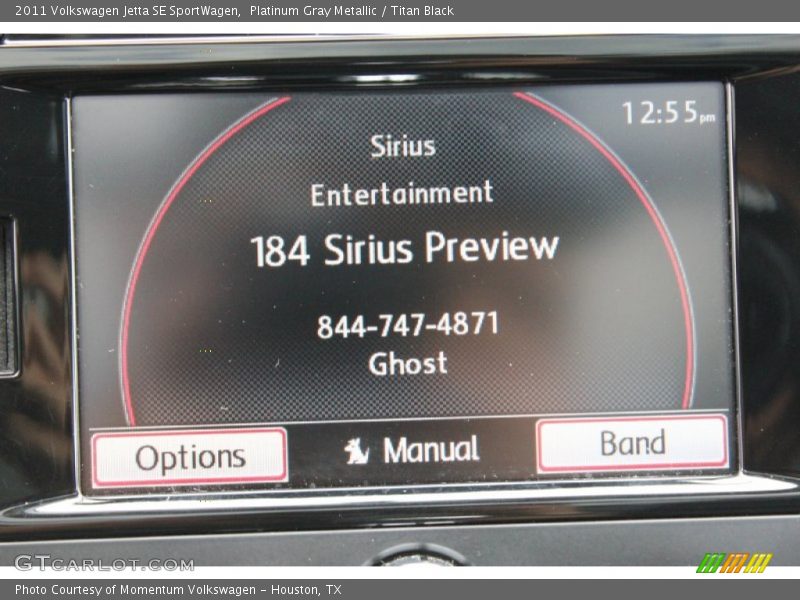 Platinum Gray Metallic / Titan Black 2011 Volkswagen Jetta SE SportWagen