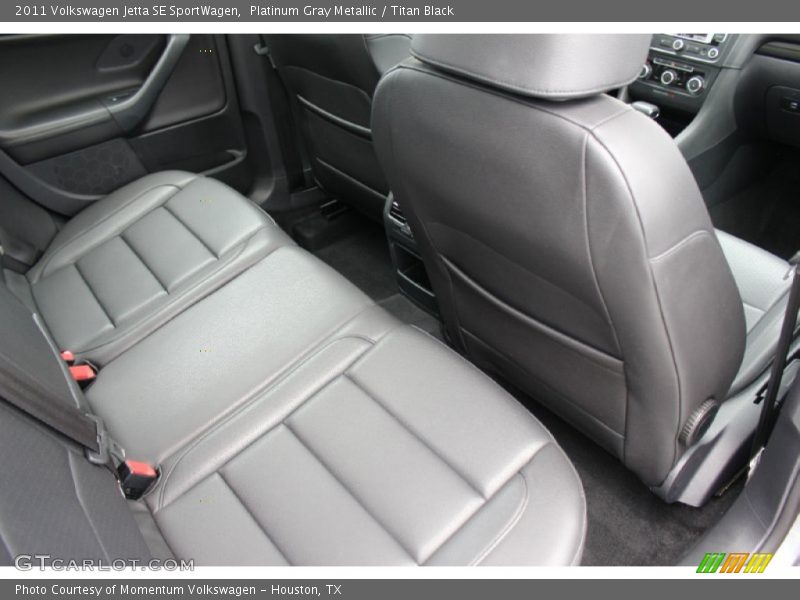 Platinum Gray Metallic / Titan Black 2011 Volkswagen Jetta SE SportWagen