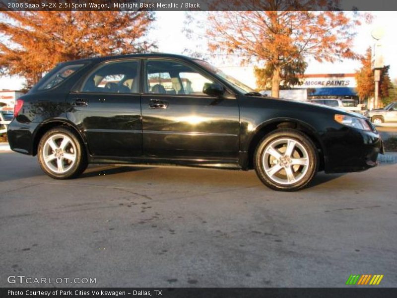 Midnight Black Metallic / Black 2006 Saab 9-2X 2.5i Sport Wagon