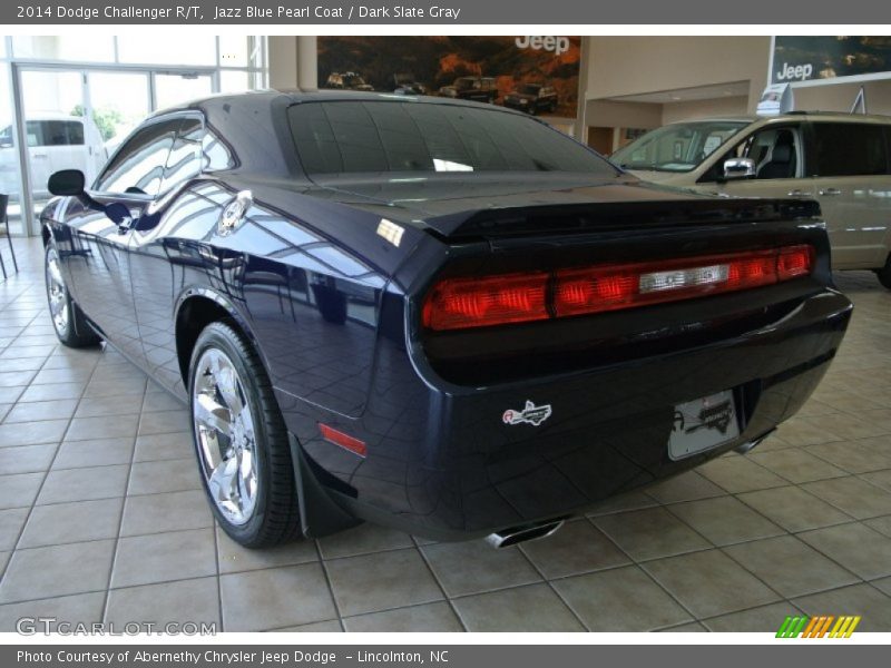 Jazz Blue Pearl Coat / Dark Slate Gray 2014 Dodge Challenger R/T