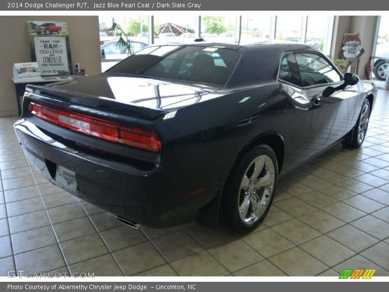 Jazz Blue Pearl Coat / Dark Slate Gray 2014 Dodge Challenger R/T