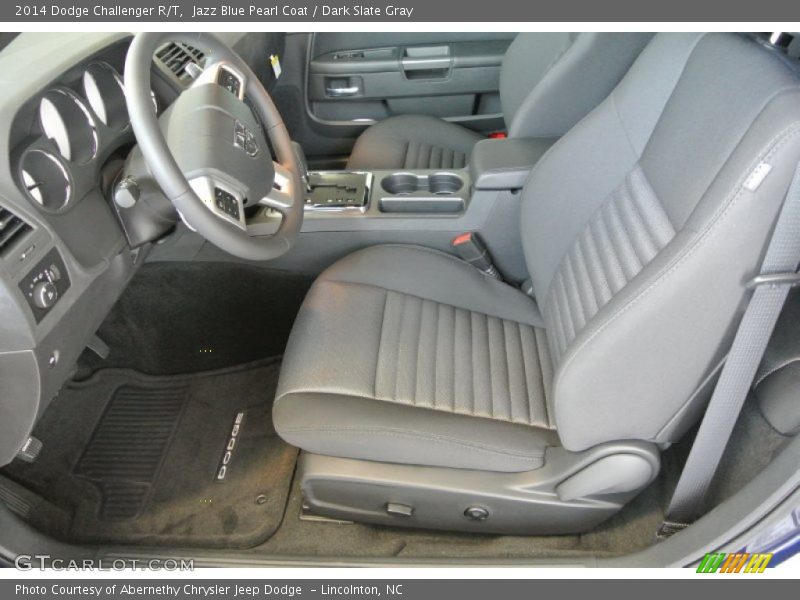 Jazz Blue Pearl Coat / Dark Slate Gray 2014 Dodge Challenger R/T