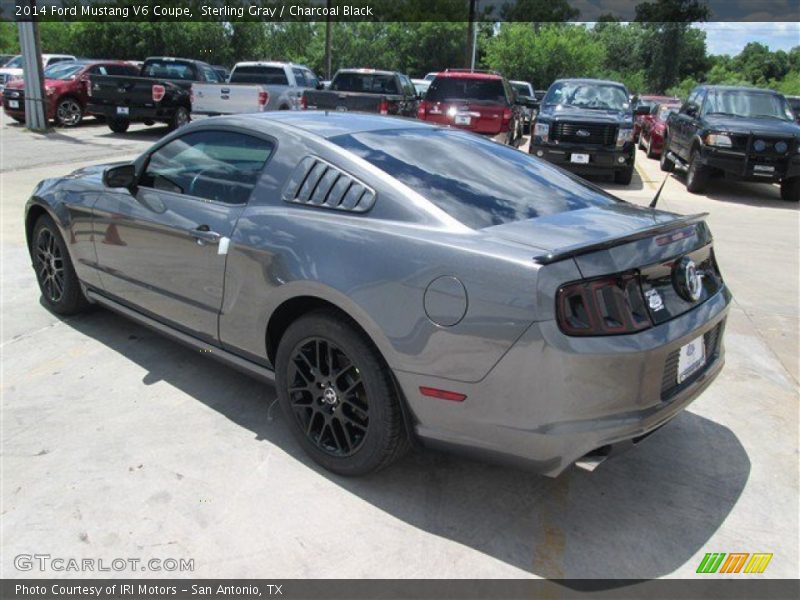 Sterling Gray / Charcoal Black 2014 Ford Mustang V6 Coupe