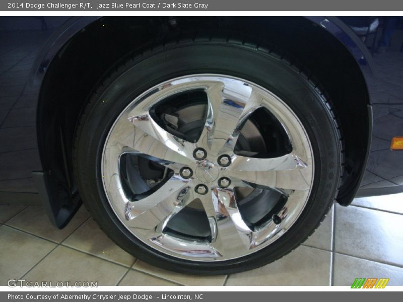 Jazz Blue Pearl Coat / Dark Slate Gray 2014 Dodge Challenger R/T