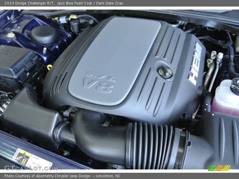 Jazz Blue Pearl Coat / Dark Slate Gray 2014 Dodge Challenger R/T