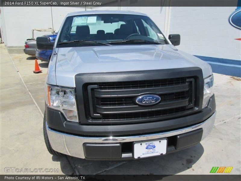 Ingot Silver / Steel Grey 2014 Ford F150 XL SuperCab