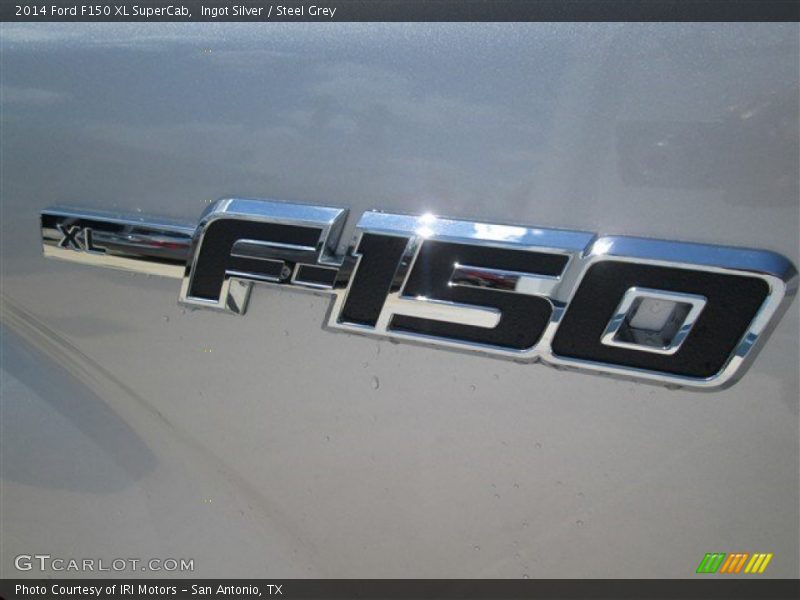 Ingot Silver / Steel Grey 2014 Ford F150 XL SuperCab