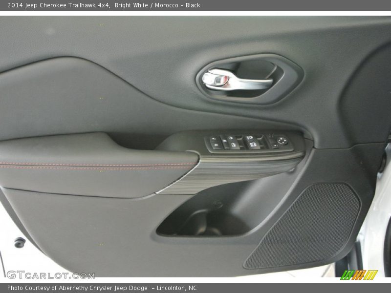Bright White / Morocco - Black 2014 Jeep Cherokee Trailhawk 4x4