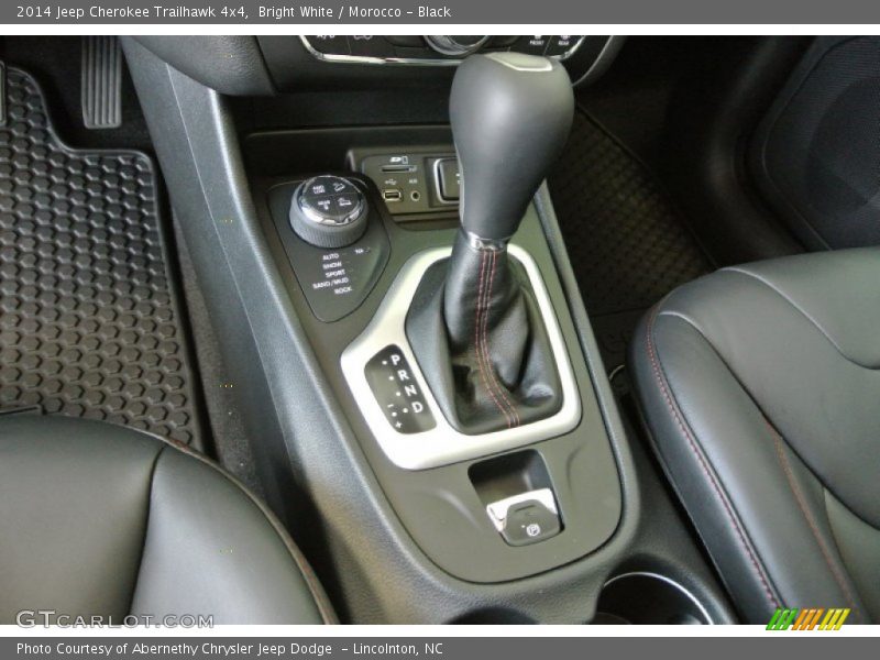 Bright White / Morocco - Black 2014 Jeep Cherokee Trailhawk 4x4