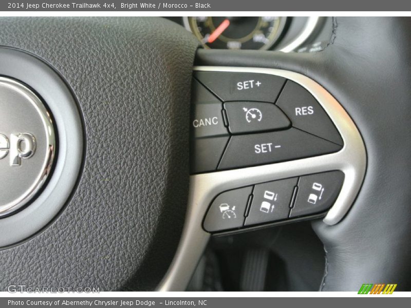 Bright White / Morocco - Black 2014 Jeep Cherokee Trailhawk 4x4