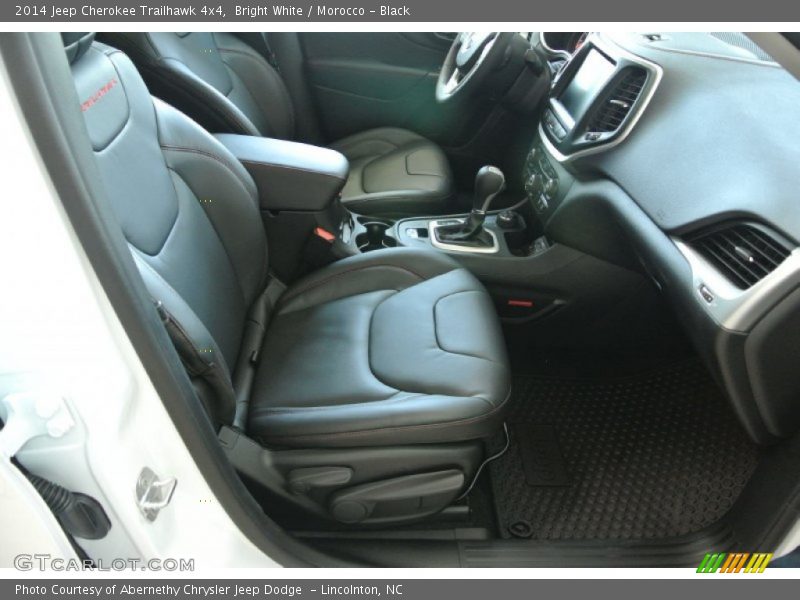 Bright White / Morocco - Black 2014 Jeep Cherokee Trailhawk 4x4