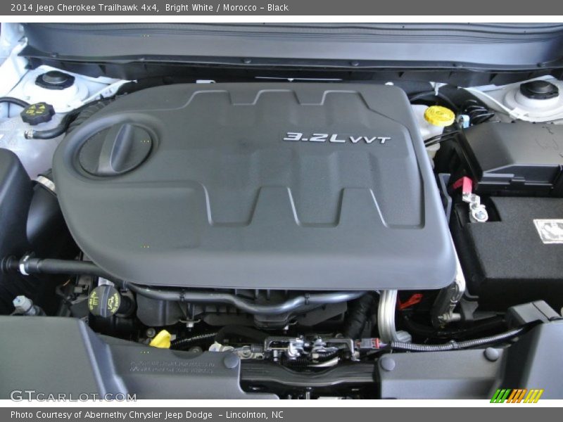 Bright White / Morocco - Black 2014 Jeep Cherokee Trailhawk 4x4