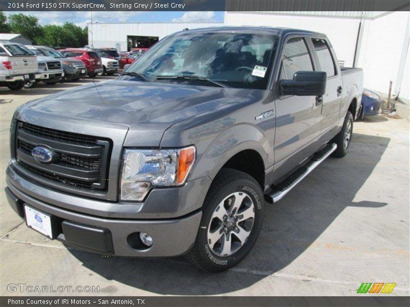 Sterling Grey / Steel Grey 2014 Ford F150 STX SuperCrew