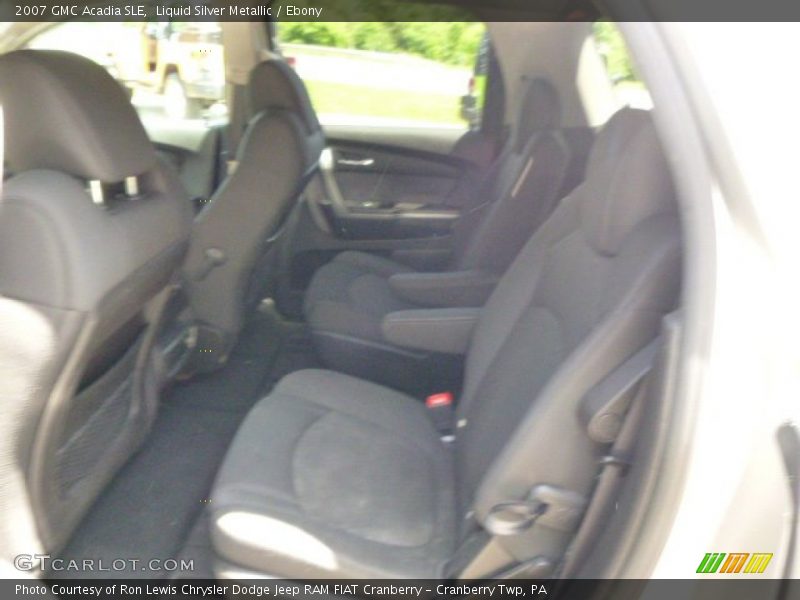 Liquid Silver Metallic / Ebony 2007 GMC Acadia SLE