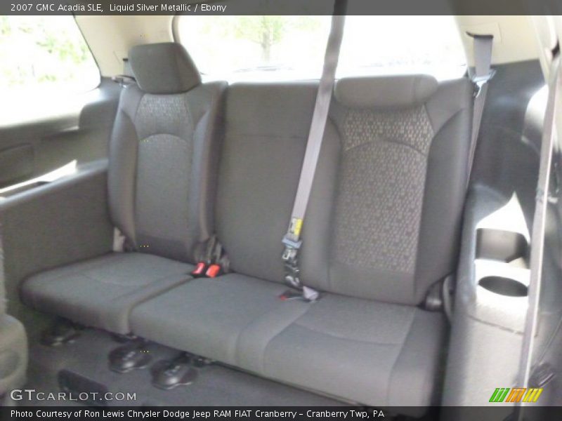 Liquid Silver Metallic / Ebony 2007 GMC Acadia SLE