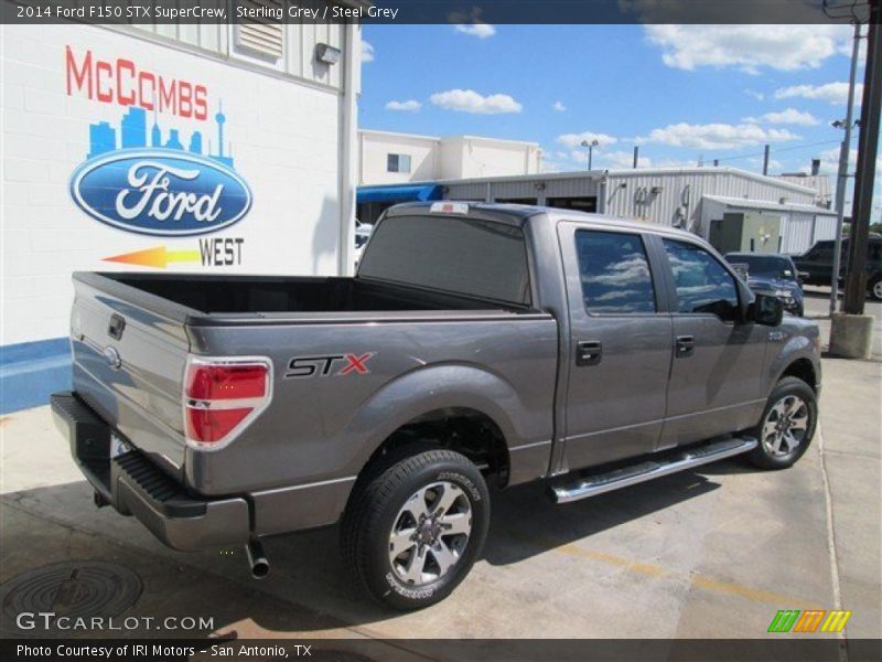 Sterling Grey / Steel Grey 2014 Ford F150 STX SuperCrew